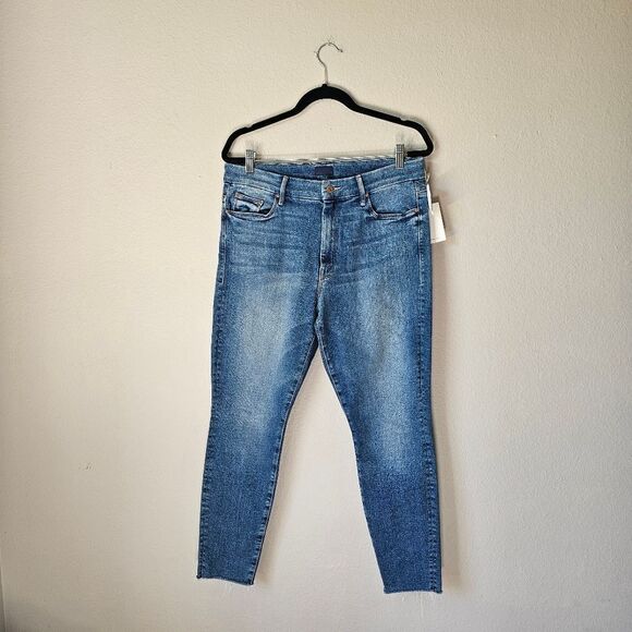 NWT MOTHER Looker Ankle Fray sz 32 - Picture 2 of 12